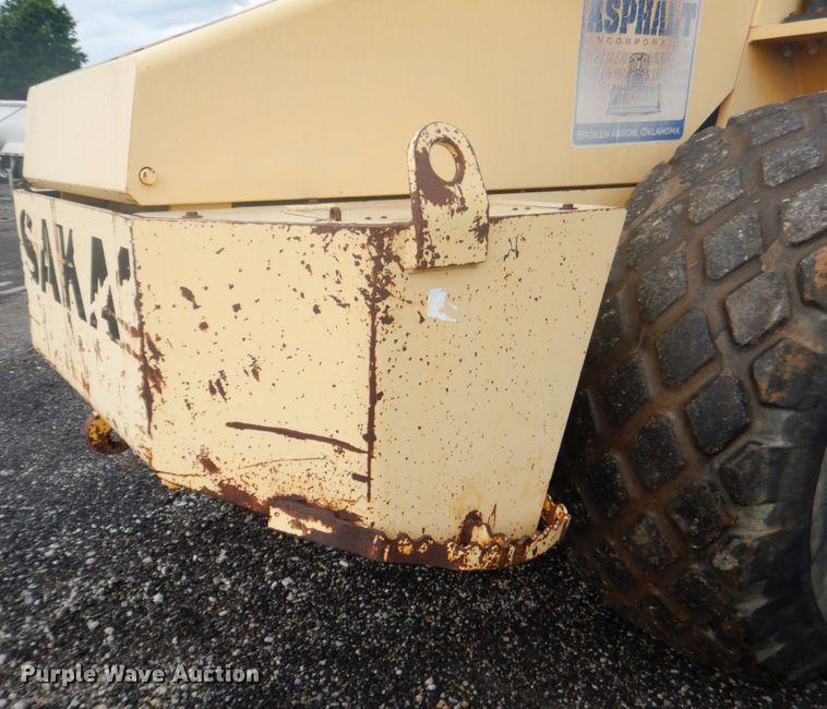 image for item DL4987 2008 Sakai America Inc SV505D  single drum vibratory roller