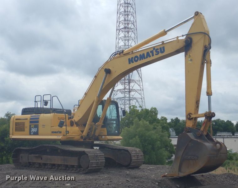 image for item DL4991 2014 Komatsu PC360LC-10  excavator