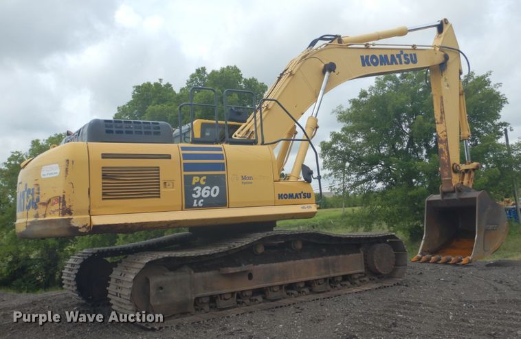 image for item DL4991 2014 Komatsu PC360LC-10  excavator