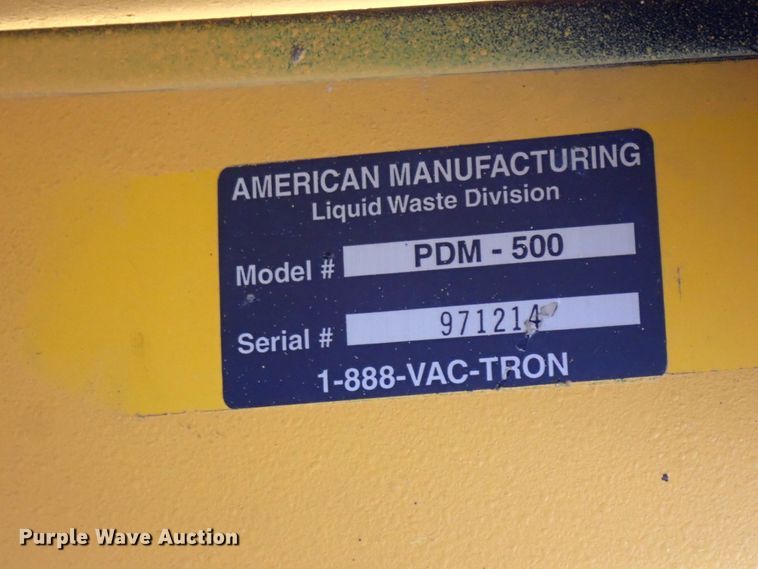 image for item DL7598 2005 Vac-Tron  vacuum excavator