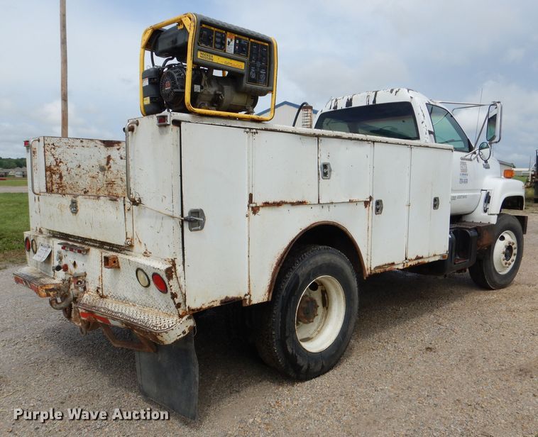 image for item DM0108 1996 GMC TopKick  utility / service truck