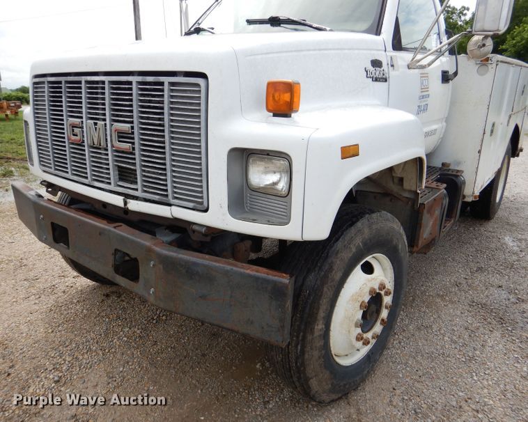 image for item DM0108 1996 GMC TopKick  utility / service truck