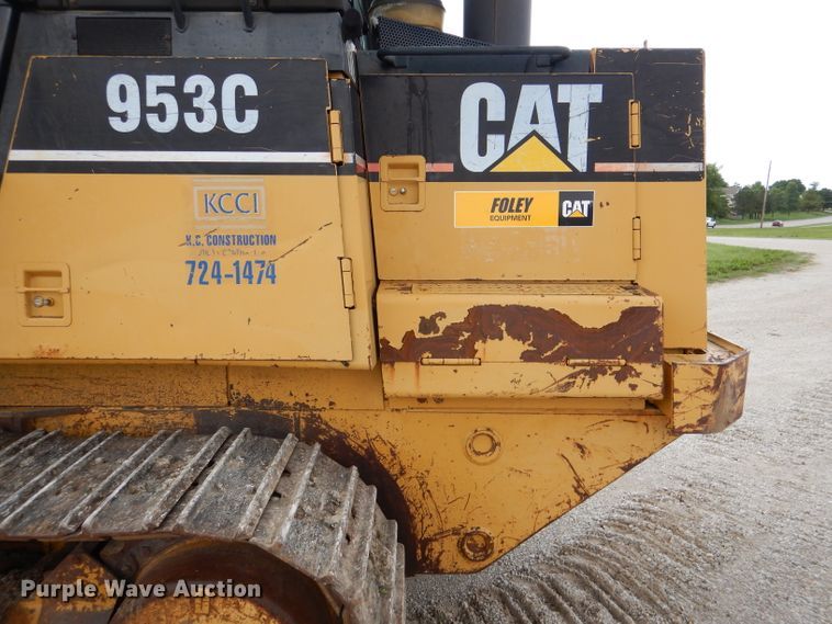 image for item DM0137 1996 Caterpillar 953C  track loader