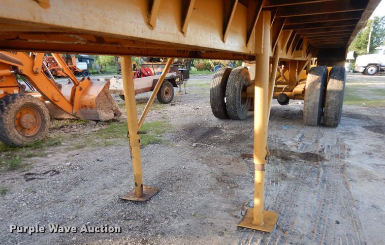 image for item DM2986 1983 Lufkin  end dump trailer