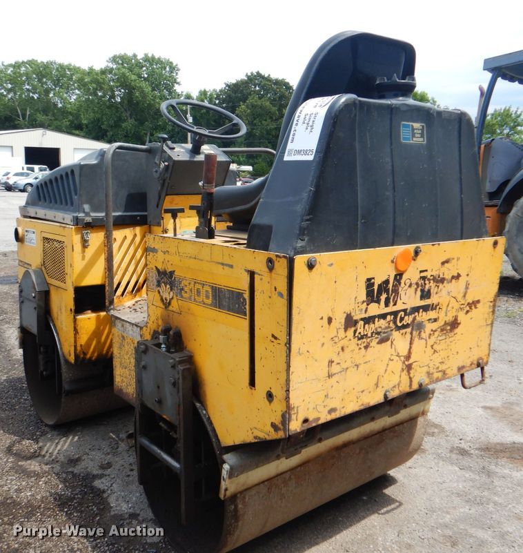 image for item DM3825 Wolf Pac 3100  double drum vibratory roller