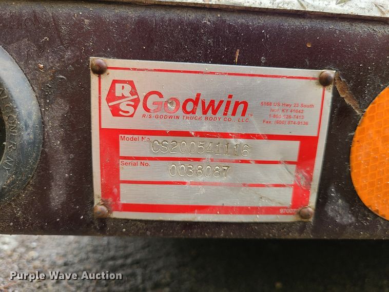 image for item DM8734 Godwin CS200541116  dump bed