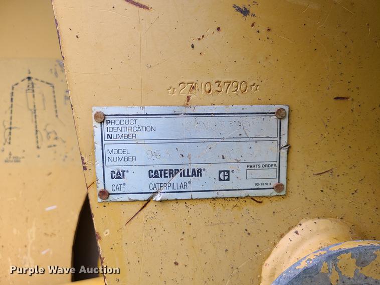image for item DM8741 2001 Caterpillar 953C  track loader