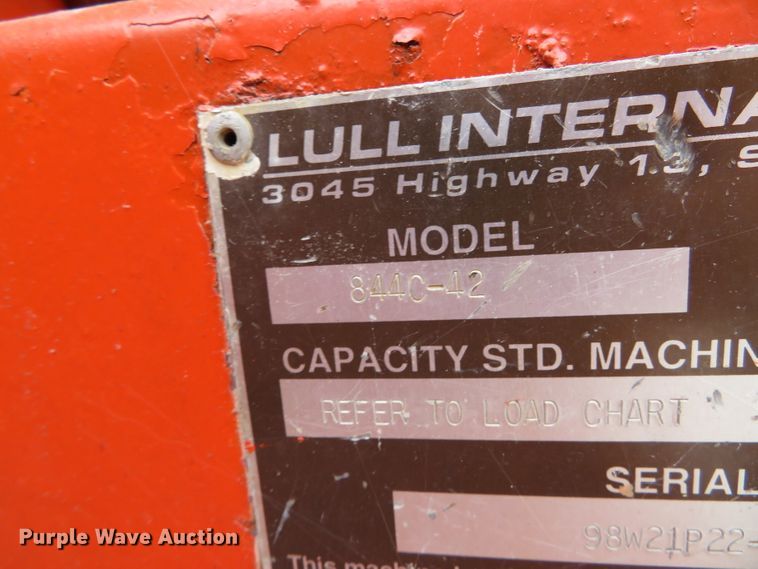 image for item DN5936 1998 Lull 844C-42  telehandler