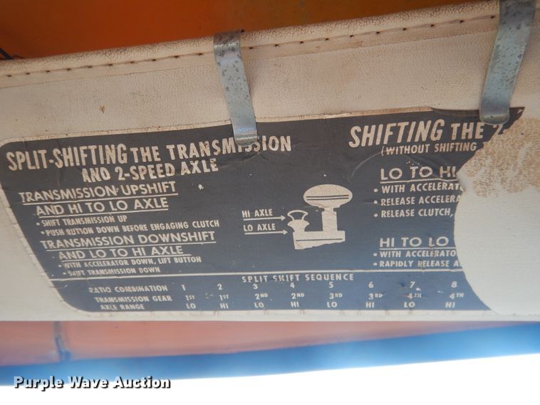 image for item FI9126 1971 Ford 700  dump flatbed truck