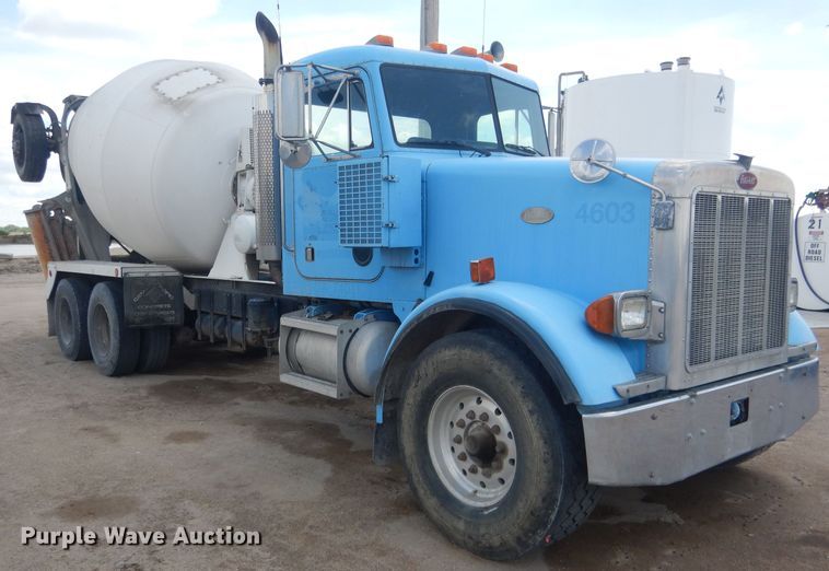 image for item FI9132 1996 Peterbilt 357  ready mix truck