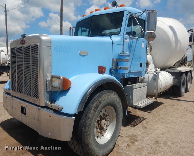 image for item FI9132 1996 Peterbilt 357  ready mix truck