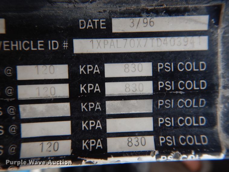 image for item FI9132 1996 Peterbilt 357  ready mix truck