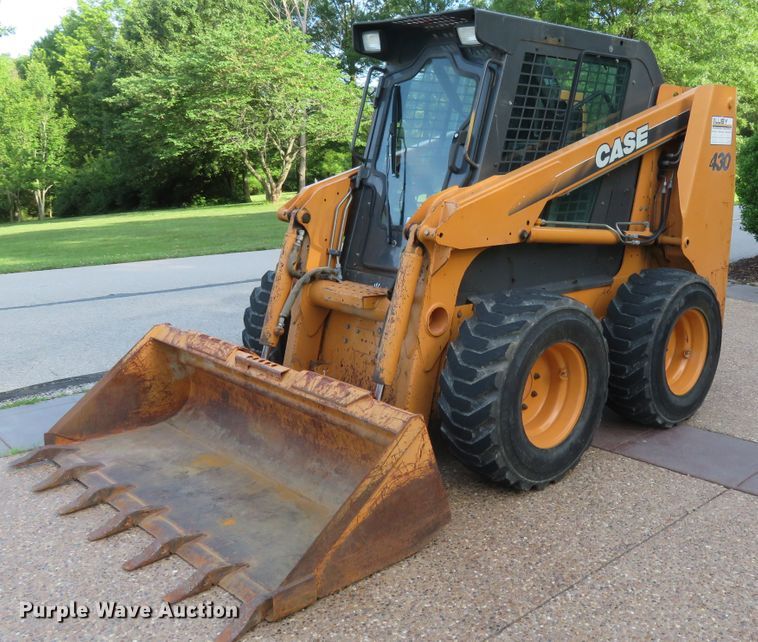 image for item FP9291 2007 Case 430  skid steer loader