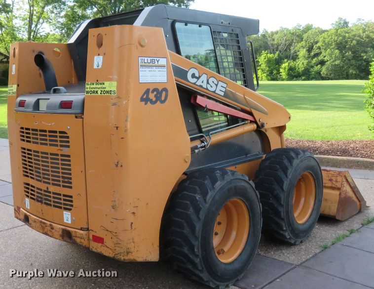 image for item FP9291 2007 Case 430  skid steer loader
