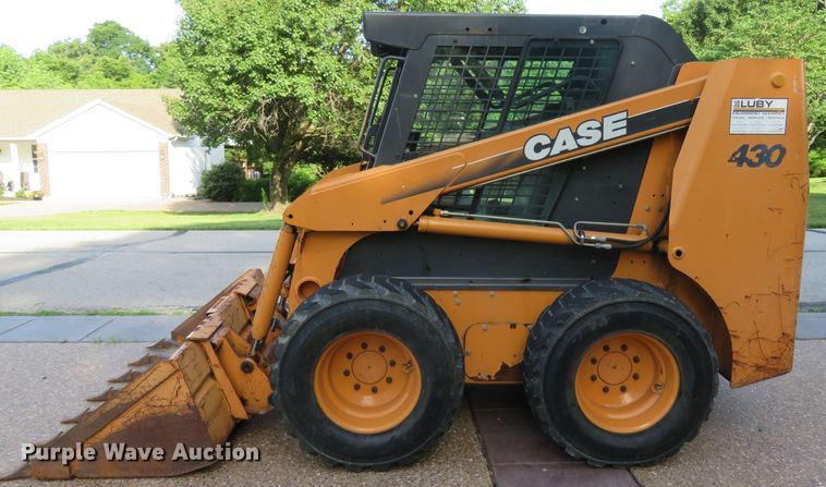 image for item FP9291 2007 Case 430  skid steer loader