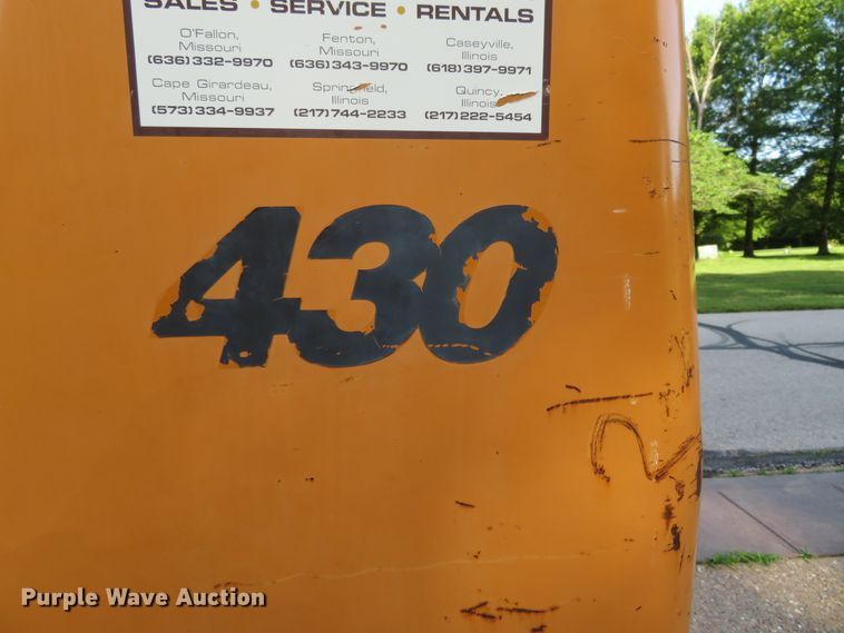 image for item FP9291 2007 Case 430  skid steer loader