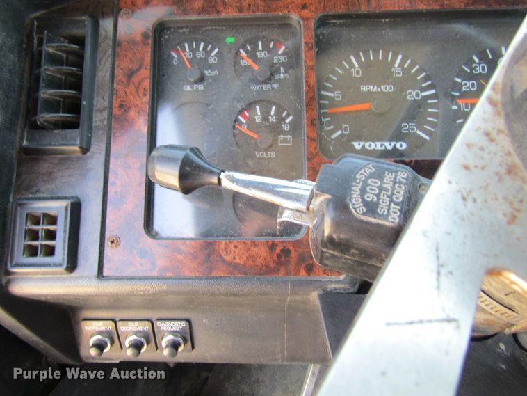 image for item GC9992 1995 White GMC Areo WCA  dump truck