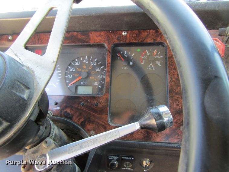 image for item GC9992 1995 White GMC Areo WCA  dump truck