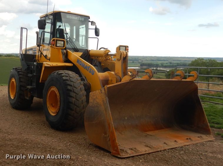 image for item HI9871 2005 Komatsu WA380-5L  High Lift wheel loader