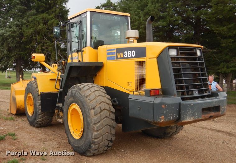 image for item HI9871 2005 Komatsu WA380-5L  High Lift wheel loader