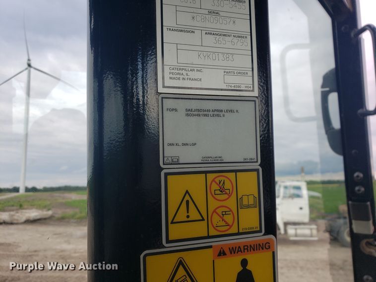 image for item HP9506 2013 Caterpillar D6N LGP  dozer