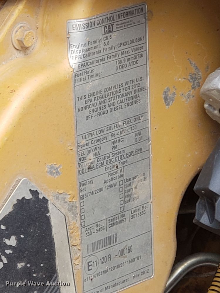 image for item HP9506 2013 Caterpillar D6N LGP  dozer