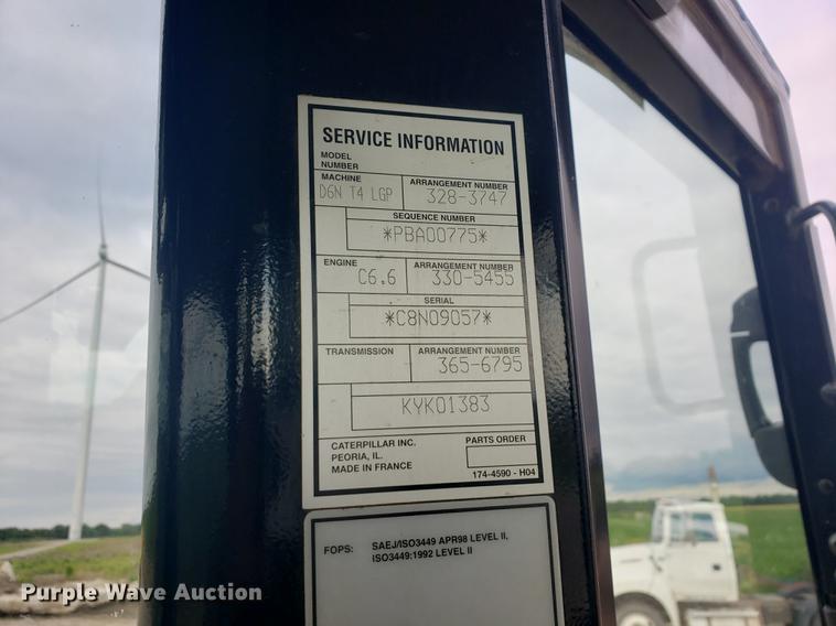 image for item HP9506 2013 Caterpillar D6N LGP  dozer