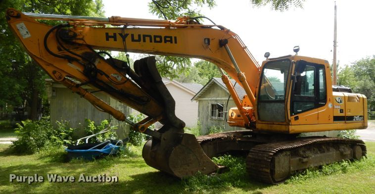 image for item HP9589 Hyundai Robex 210LC-7  excavator