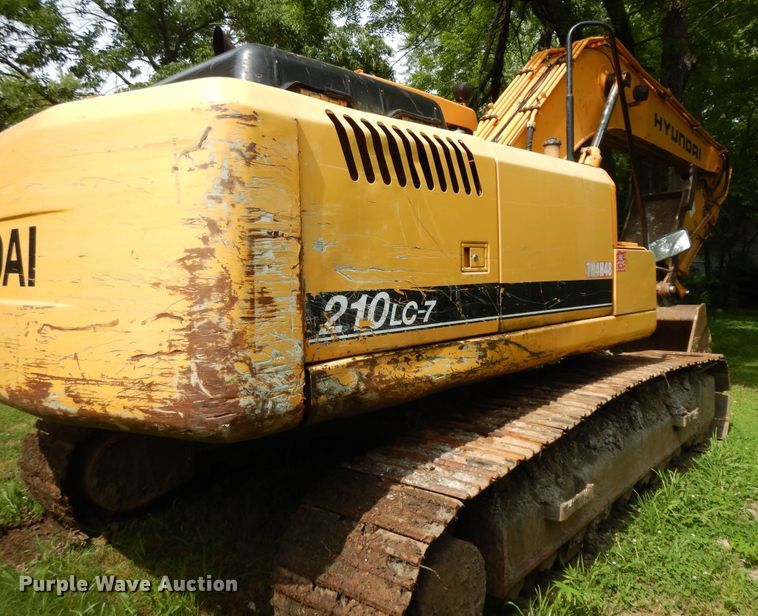 image for item HP9589 Hyundai Robex 210LC-7  excavator