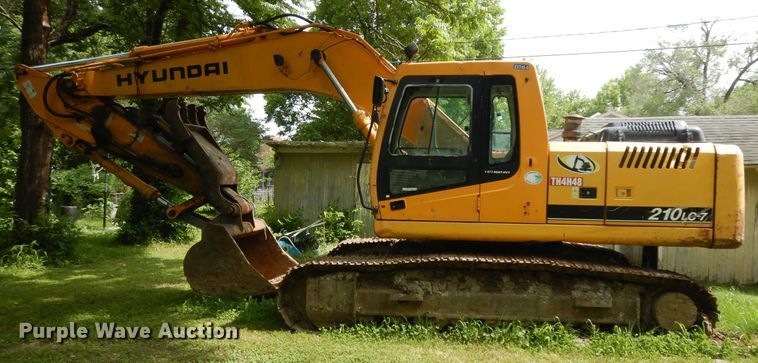image for item HP9589 Hyundai Robex 210LC-7  excavator