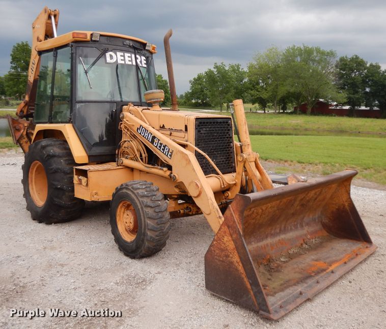 image for item HP9591 1994 John Deere 310D  backhoe