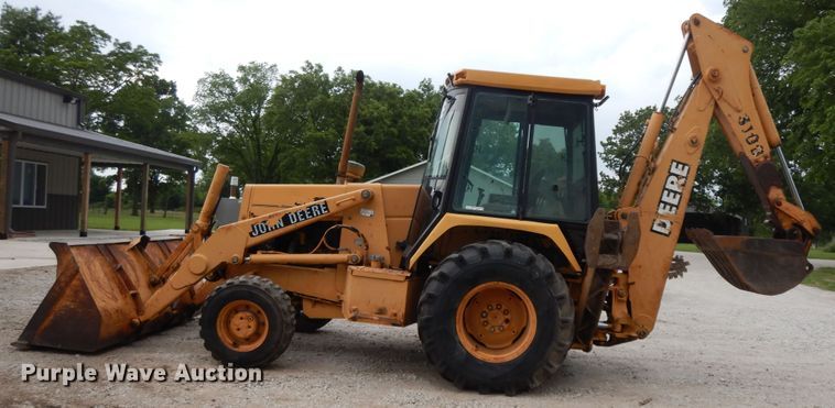 image for item HP9591 1994 John Deere 310D  backhoe