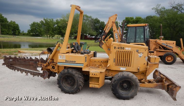 image for item HP9592 1993 Vermeer V-4150  trencher