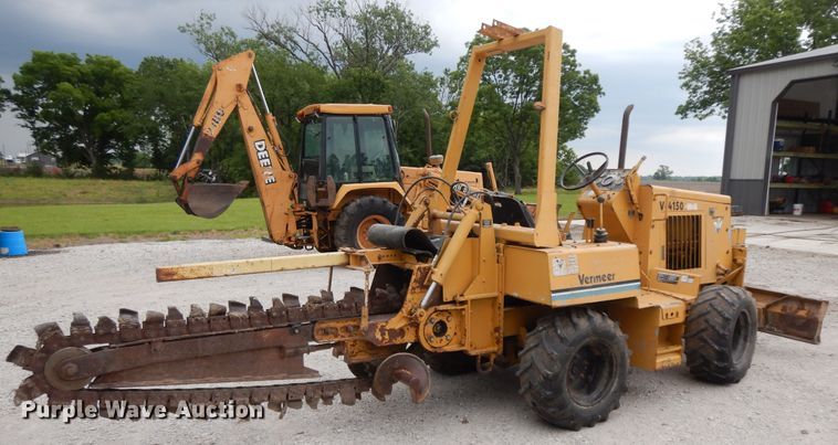image for item HP9592 1993 Vermeer V-4150  trencher