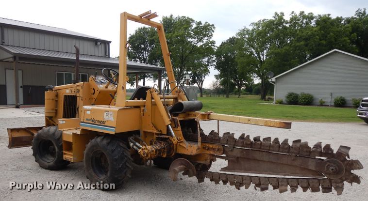 image for item HP9592 1993 Vermeer V-4150  trencher