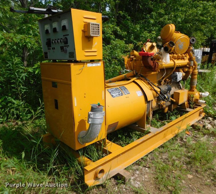 image for item HX9386 1977 Caterpillar  generator