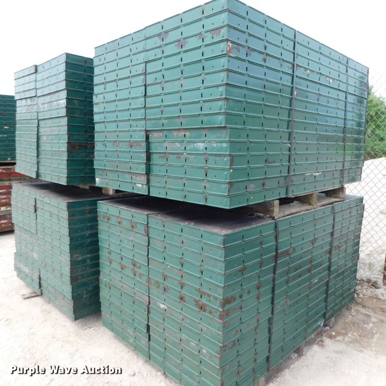image for item HX9388 Approximately 120 Ellis concrete wall forms