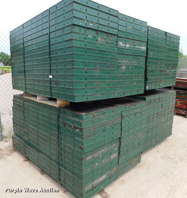 image for item HX9388 Approximately 120 Ellis concrete wall forms