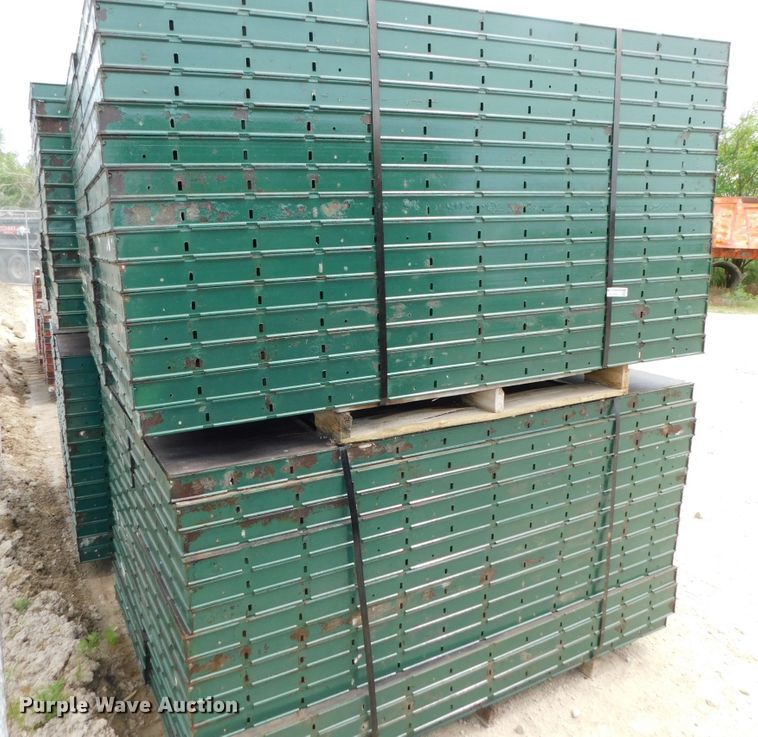 image for item HX9388 Approximately 120 Ellis concrete wall forms