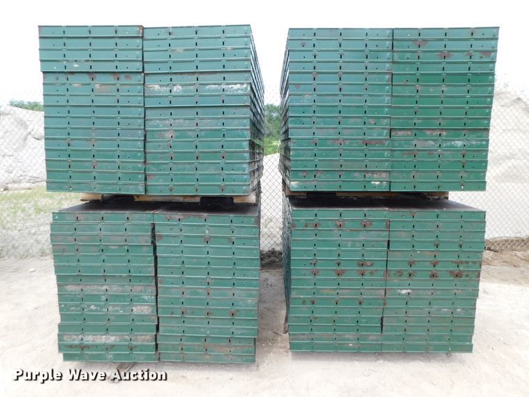 image for item HX9388 Approximately 120 Ellis concrete wall forms