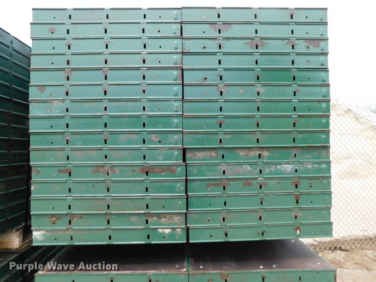 image for item HX9388 Approximately 120 Ellis concrete wall forms