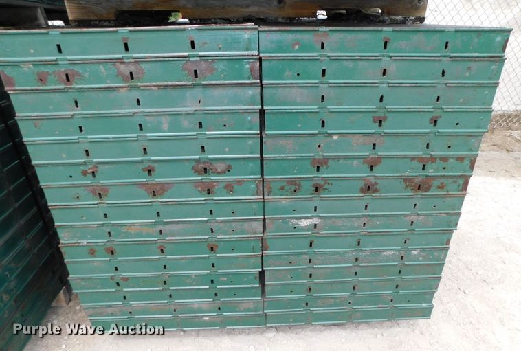 image for item HX9388 Approximately 120 Ellis concrete wall forms