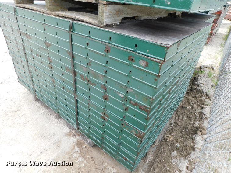 image for item HX9388 Approximately 120 Ellis concrete wall forms