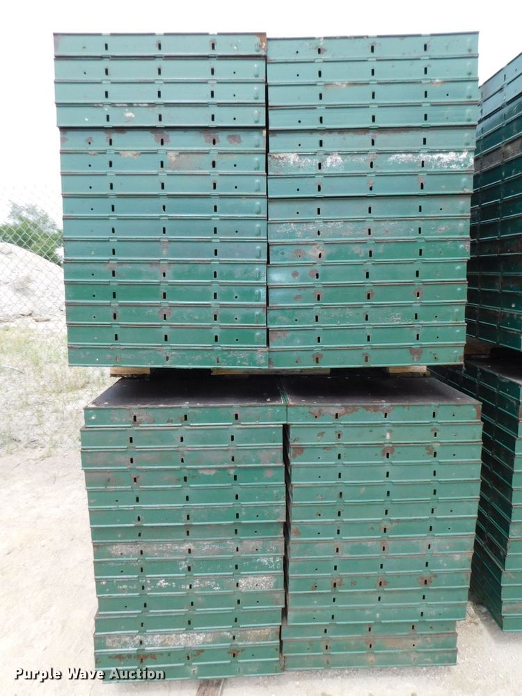image for item HX9388 Approximately 120 Ellis concrete wall forms