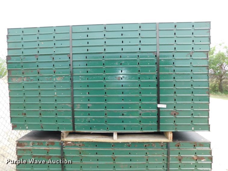image for item HX9388 Approximately 120 Ellis concrete wall forms