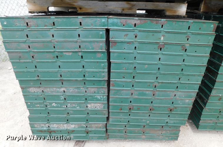 image for item HX9388 Approximately 120 Ellis concrete wall forms