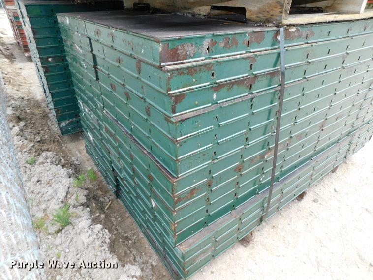 image for item HX9388 Approximately 120 Ellis concrete wall forms