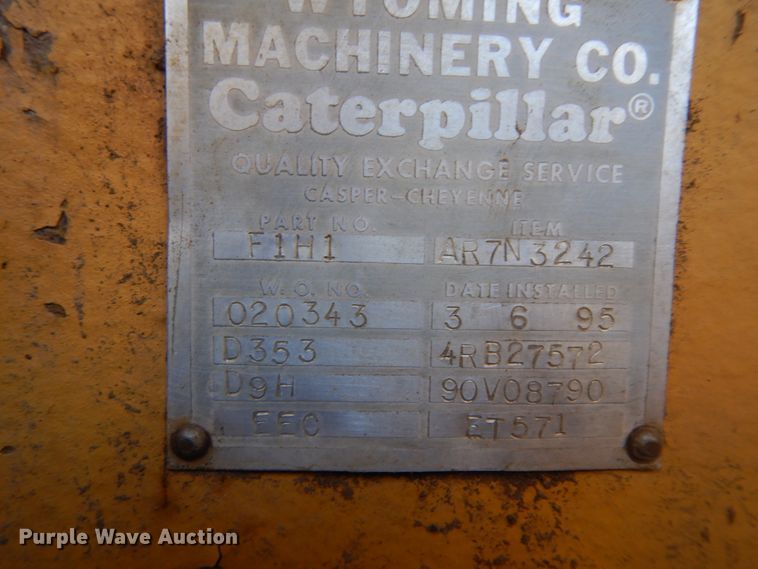 image for item ID9995 1977 Caterpillar D9H  dozer