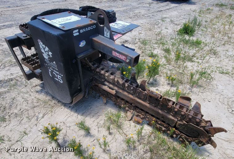 image for item IF9860 Bradco 89472  42"L skid steer trencher
