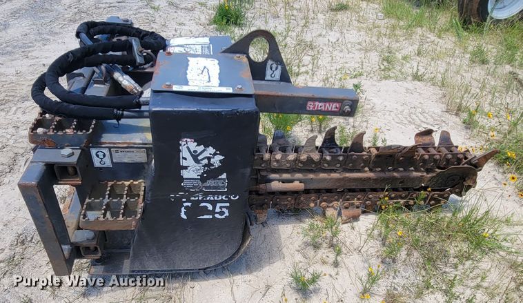 image for item IF9860 Bradco 89472  42"L skid steer trencher